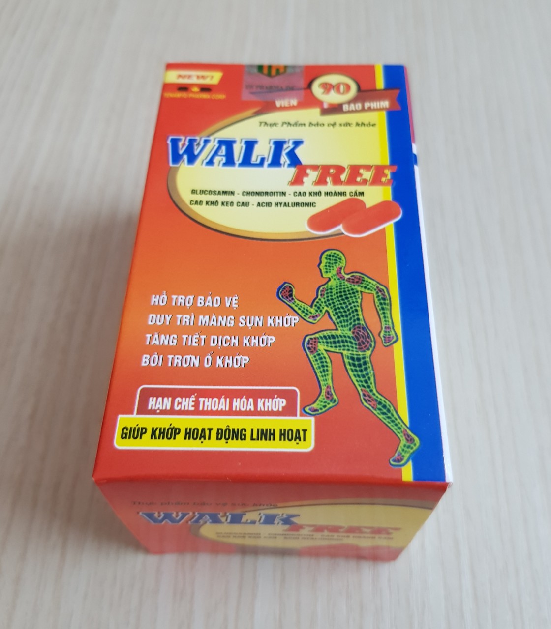 Viên Walk Free Giúp phòng và hỗ trợ làm giảm các triệu chứng về khớp