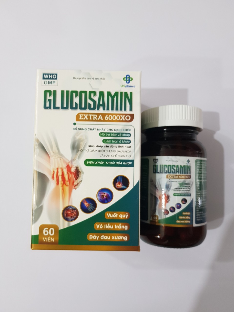Glucosamin Extra 600XO: Hỗ trợ bảo vệ khớp và làm trơn khớp 