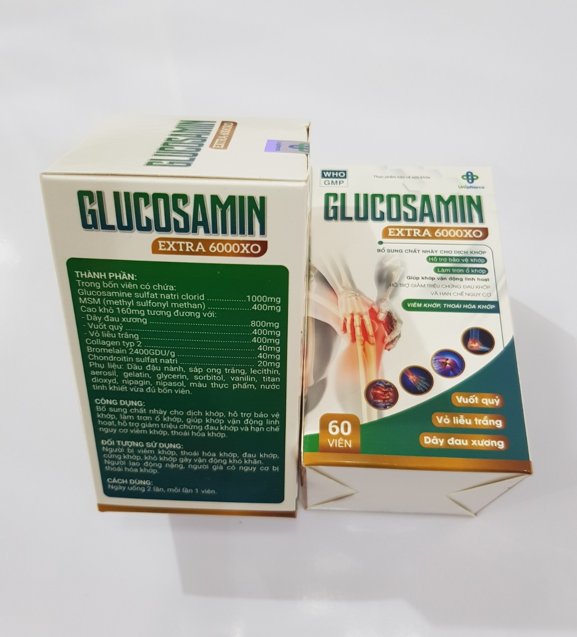 Glucosamin Extra 600XO: Hỗ trợ bảo vệ khớp và làm trơn khớp