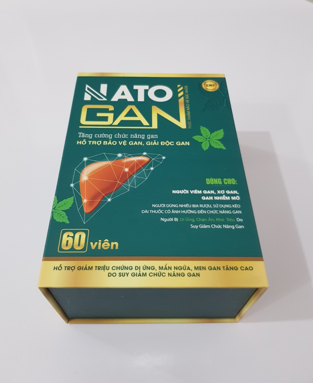  Viên NATO GAN tăng cường chức năng gan,hỗ trợ giải độc gan